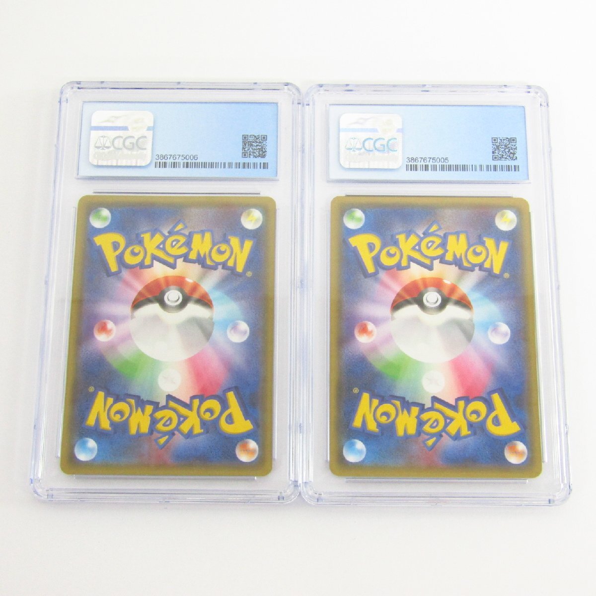 CGC 8 NM/Mint ポケモンカードゲーム ラティオス 146/XY-P / CGC 7 Near Mint ラティアス 145/XY-P プロモ 2枚セット 〓A9895_画像2