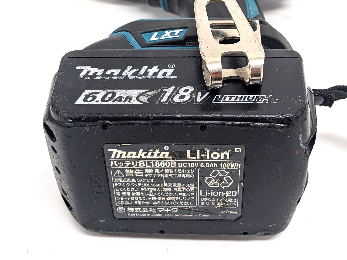 makita マキタ 充電式 4モード インパクトドライバ TP141DRGX バッテリー 18V 6.0Ah 2個セット《A9987の画像9