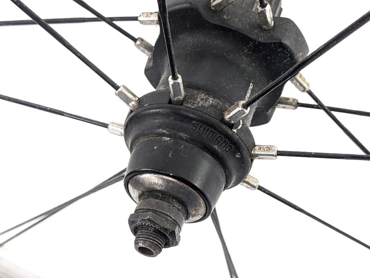 SHIMANO シマノ WH-R535 700C ホイール 前後セット ※ジャンク《U9100の画像6