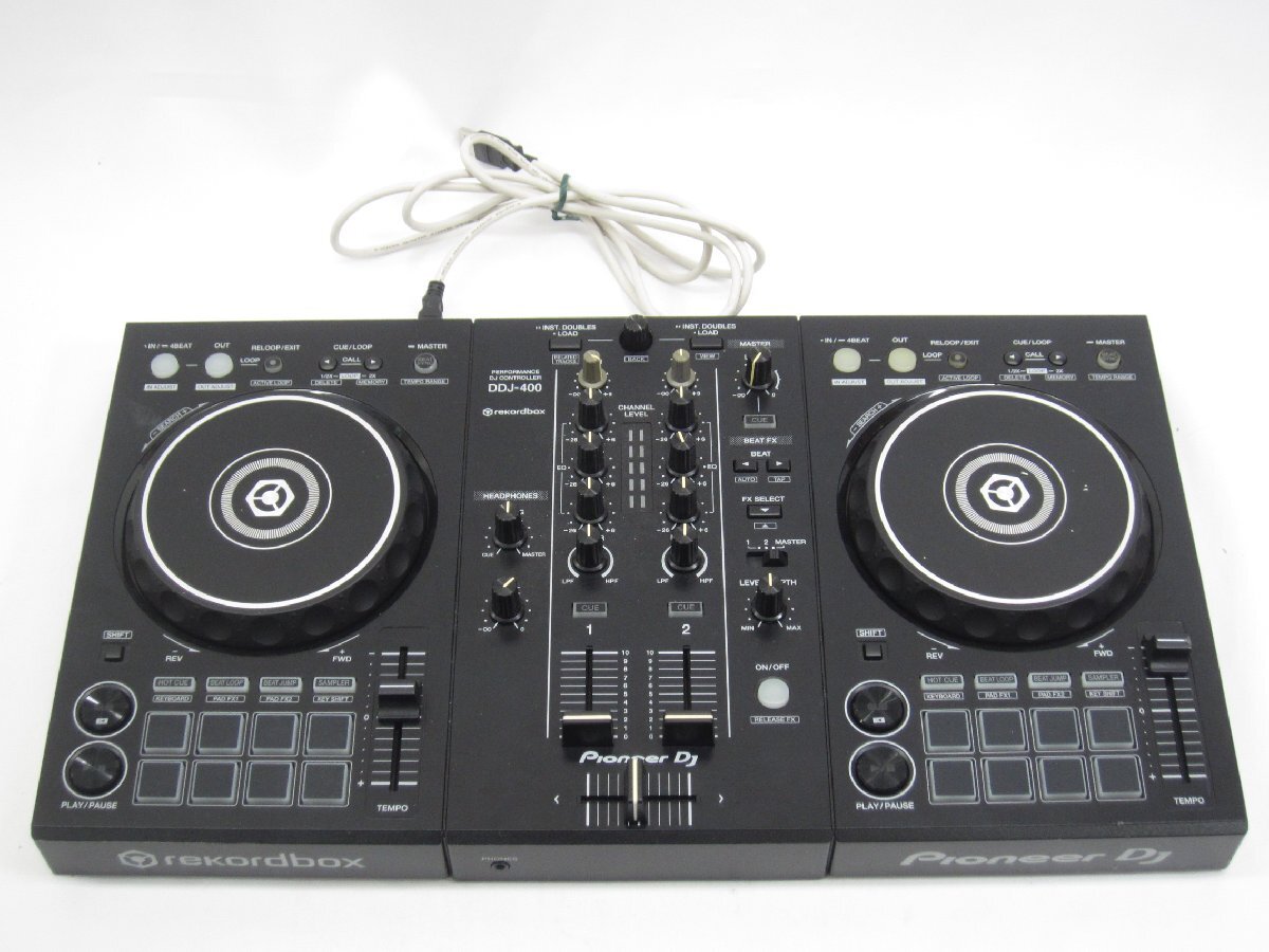 Pioneer パイオニア DDJ-400 DJコントローラー 2020年製 オーディオ 音響機器 #U2501の画像1