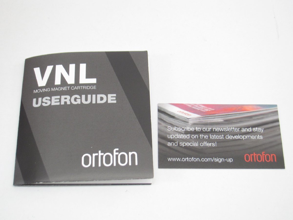ortofon VNL SINGLEPACK シングルパック / MM型カートリッジ / オルトフォン ※ジャンク品 #U2498の画像6