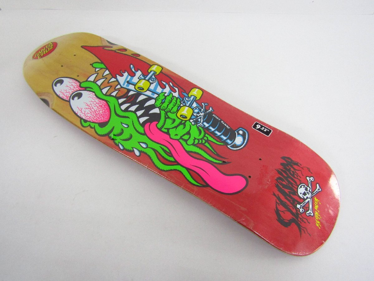 未使用 Santa Cruz サンタクルーズ Skateboard Deck Meek Slasher Shaped スケートボードデッキ▽A9593の画像3