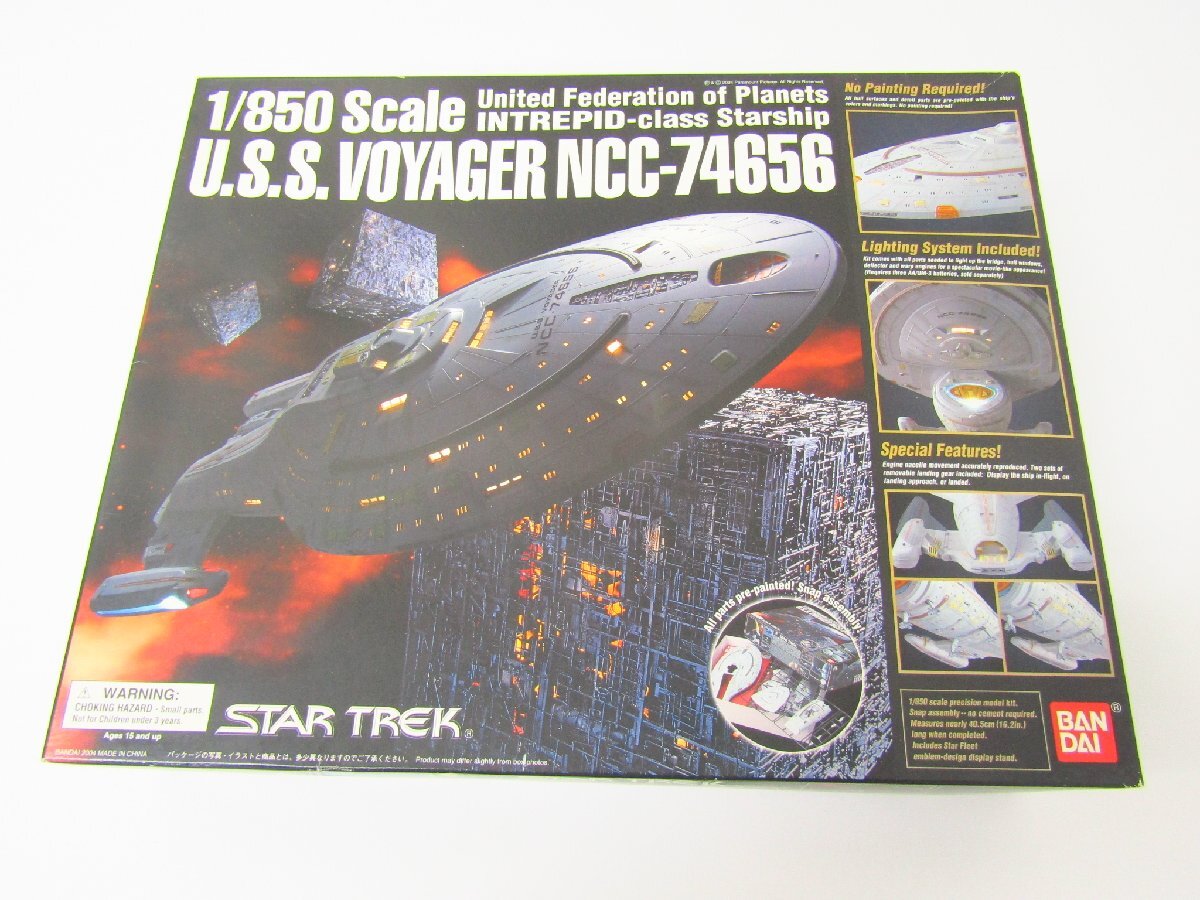  not yet constructed goods Bandai Star Trek 1/850 scale U.S.S.voija-NCC-74656 plastic model = TY14356
