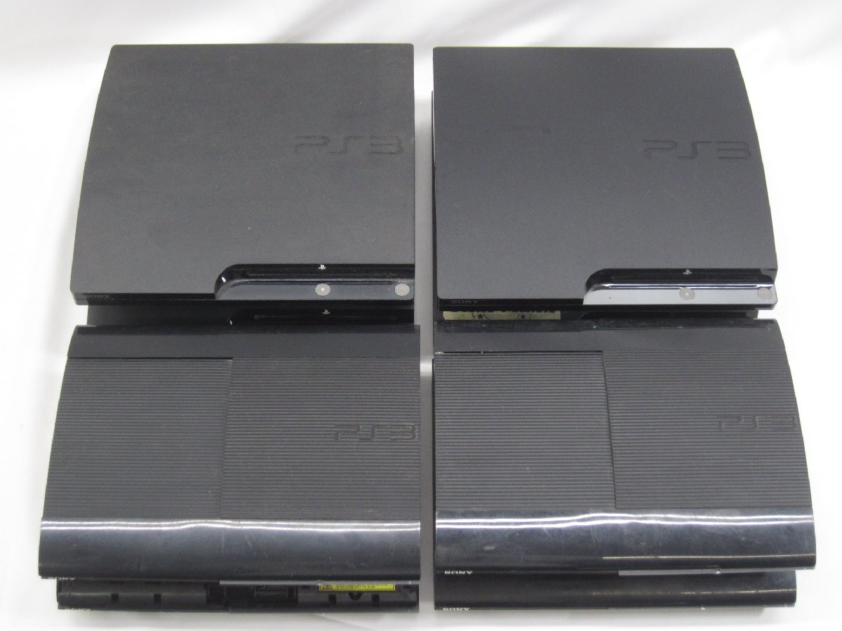 PS3 プレイステーション3 (CECH-4200B/4300C/4000C/4000B/2000A/3000A/2500A) 8台 本体 まとめ ジャンク品 #U2533_画像1