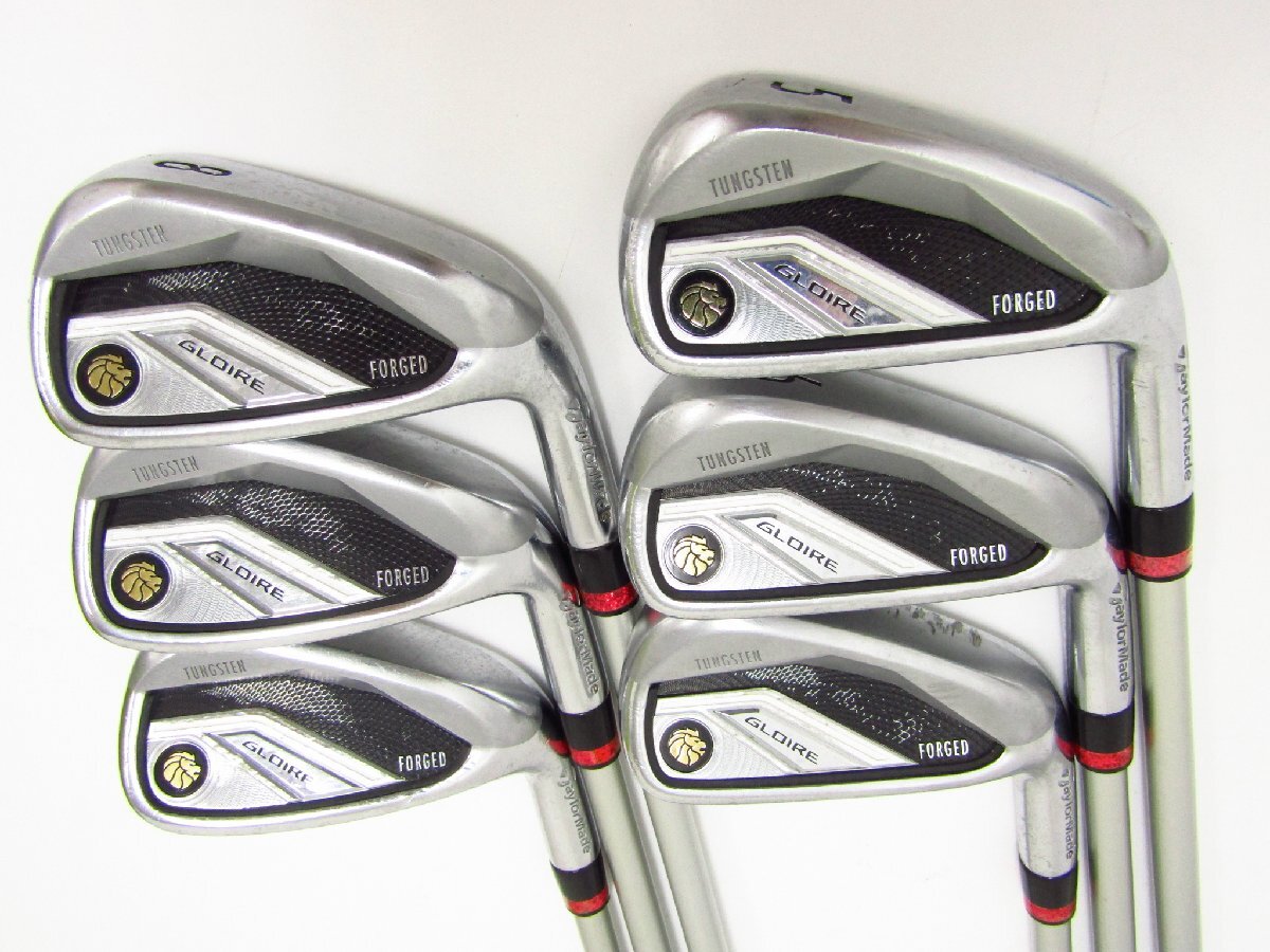 Taylormade テーラーメイド GLOIRE FORGED 5～9・P アイアン MCI90 flex:S 6本セット ∩SP8167_画像1