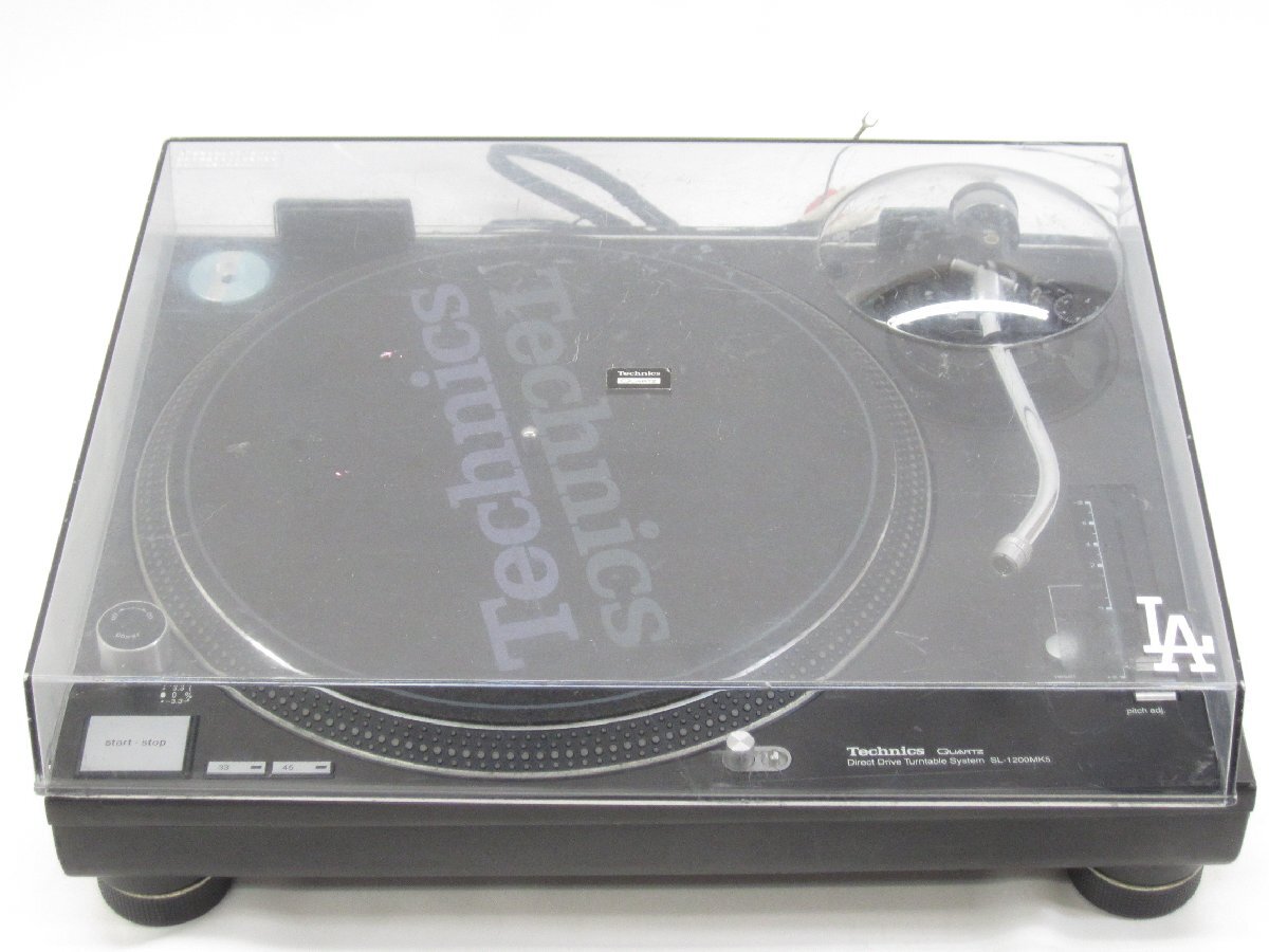 Technics テクニス SL-1200MK5 ターンテーブル #U2575_画像1