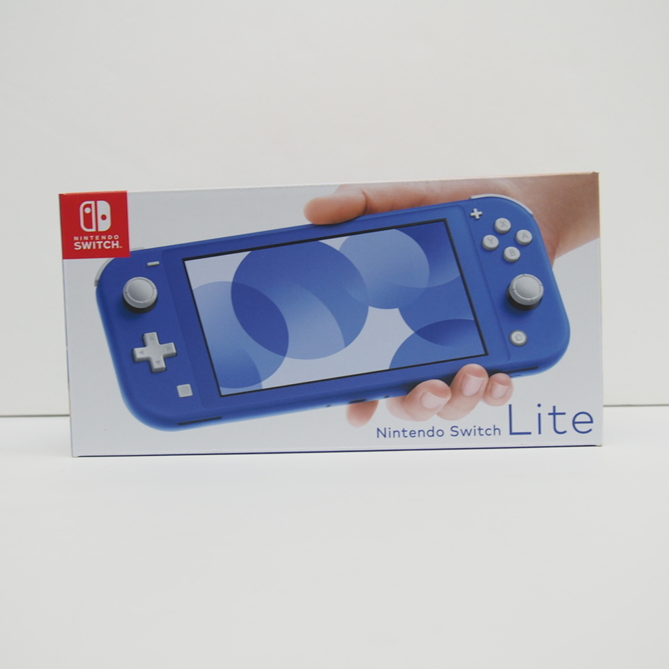 未使用 任天堂 ニンテンドースイッチ ライト 本体 Nintendo ブルー ゲーム機 ∴WE1590_画像1