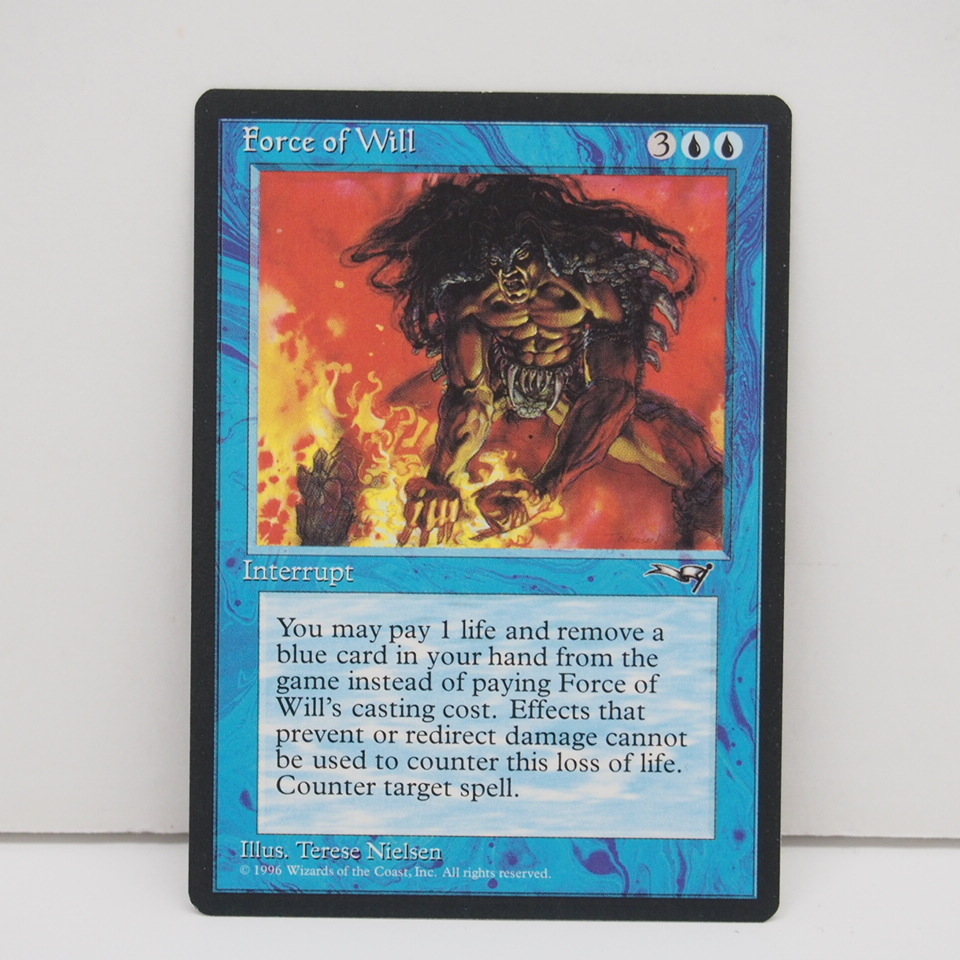 MAGIC The Gathering MTG Force of Will アライアンス 英語 カード ∴WU1627_画像1