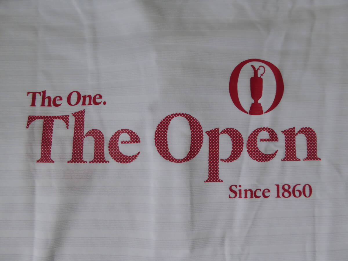 MIZUNO GOLF ミズノ ゴルフ 全英オープン「The Open」 MOVE TECH 吸汗速乾 ストレッチ ボタンダウン半袖ポロシャツ　XL　白_画像4