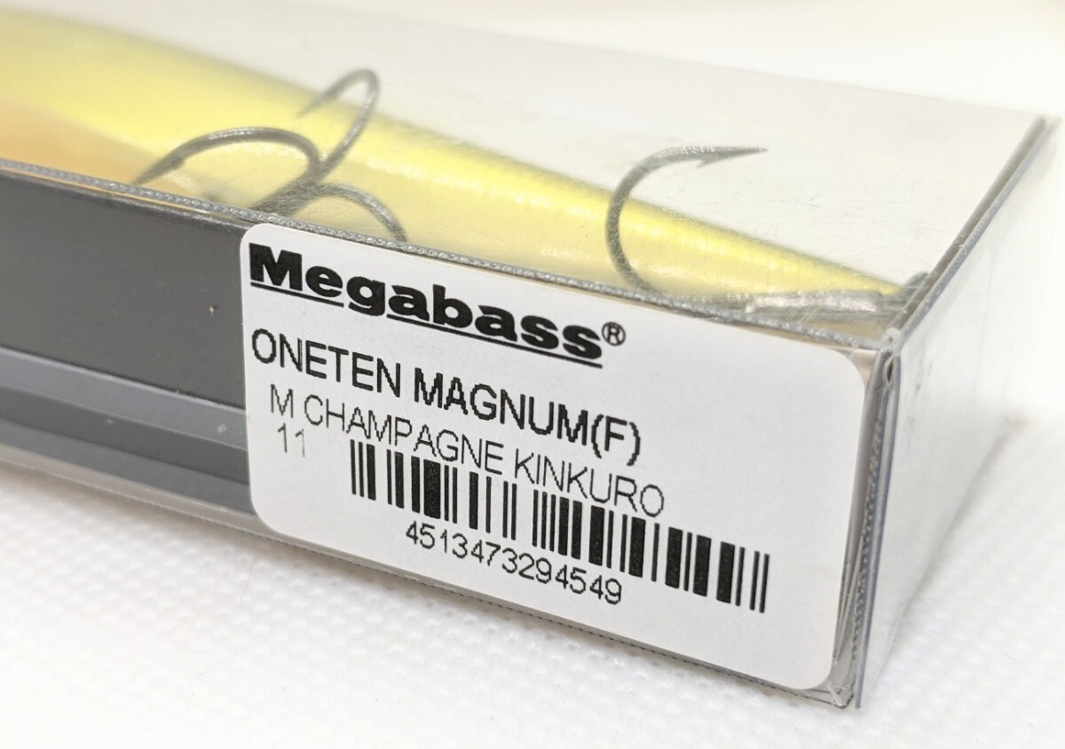 Megabass メガバス VISION110 MAGNUM ワンテンマグナム VISION ONETEN MAGNUM (F) M CHAMPAGNE KINKURO_画像2