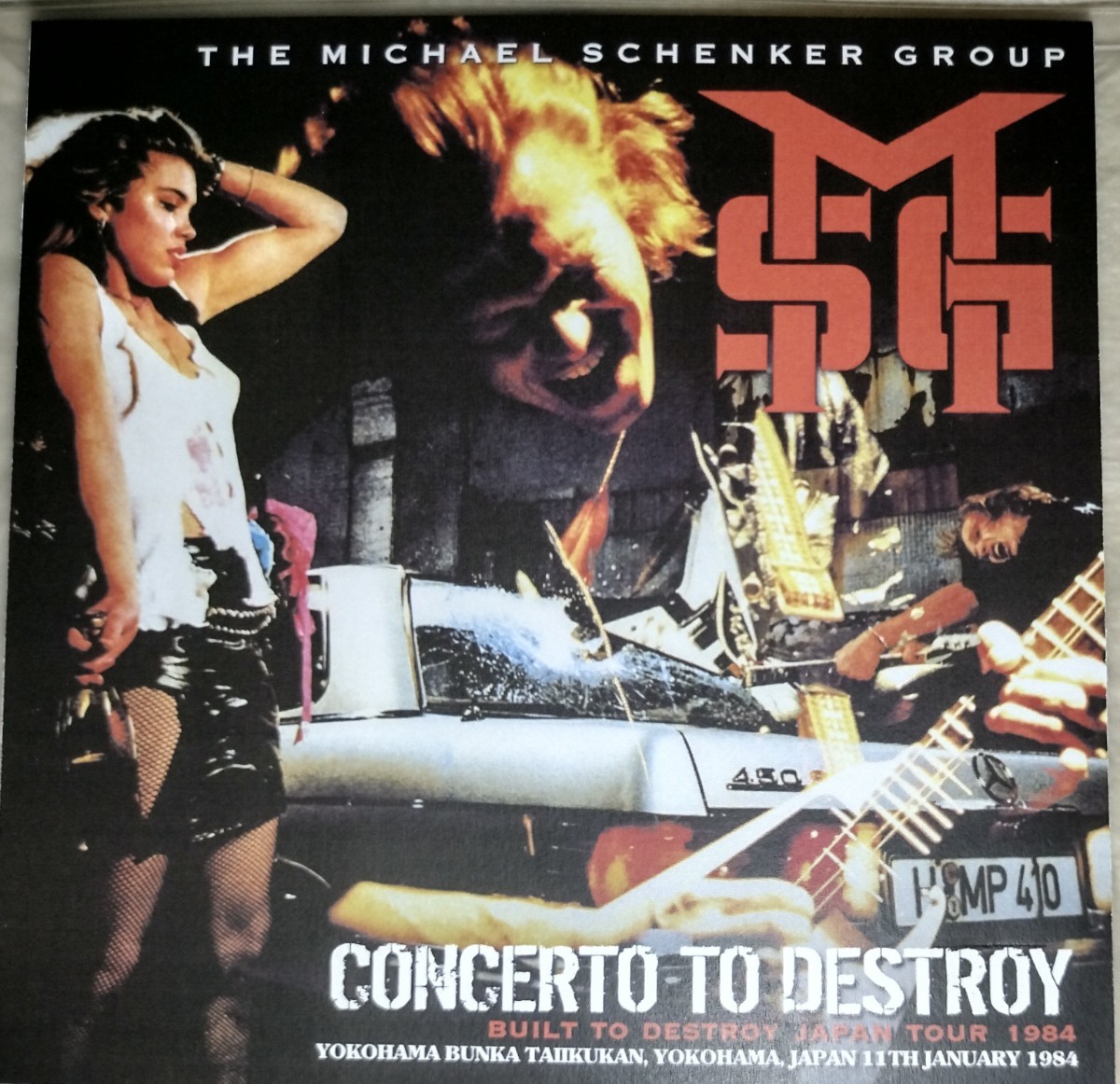 マイケル・シェンカー・グループ 1984年 大阪 特典付 Michael Schenker Group Live At Osaka ,Japan_画像4