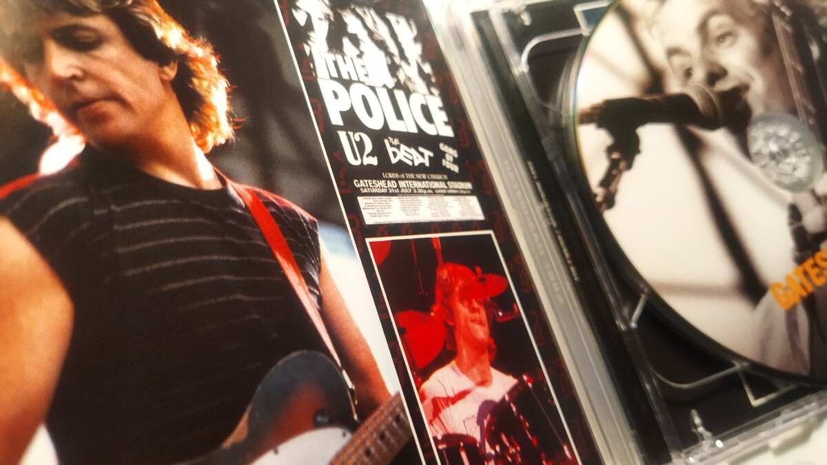 ポリス 1982年 Stereo SDB 特典付 The Police Live At Gateshead,UK Sting_画像3