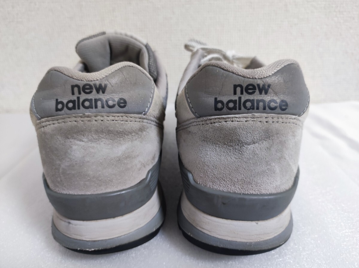 80 '人気モデル' New Balance ニューバランス CM996BG 26cm グレー メッシュ地 スエード LOW CUT スニーカー 靴 シューズ_画像6