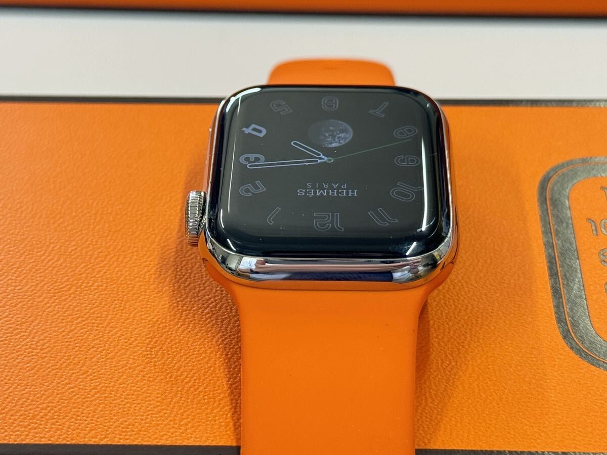 ☆即決 美品 バッテリー100％ Apple watch エルメス シリーズ4 アップルウォッチ HERMES Series4 40mm ステンレス GPS+Cellularモデル 943_画像5