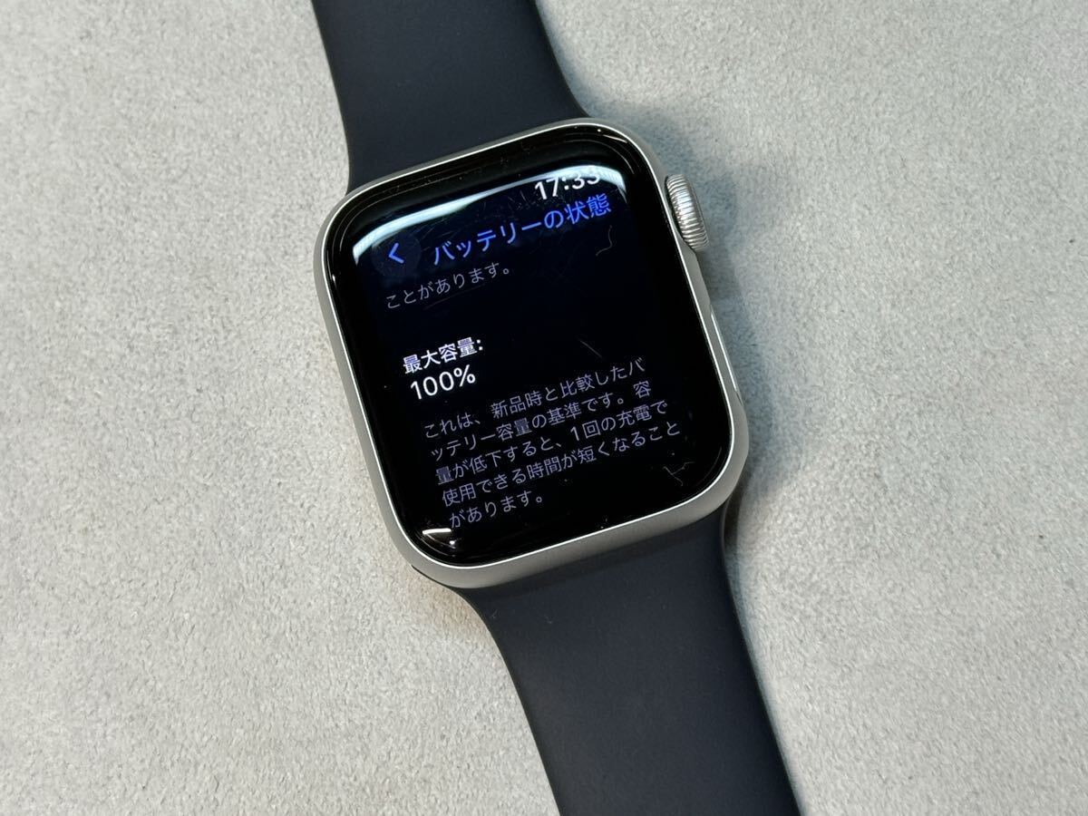 ☆即決 美品 バッテリー100% Apple Watch SE2 40mm シルバーアルミニウム アップルウォッチ GPS+Cellularモデル 953_画像8