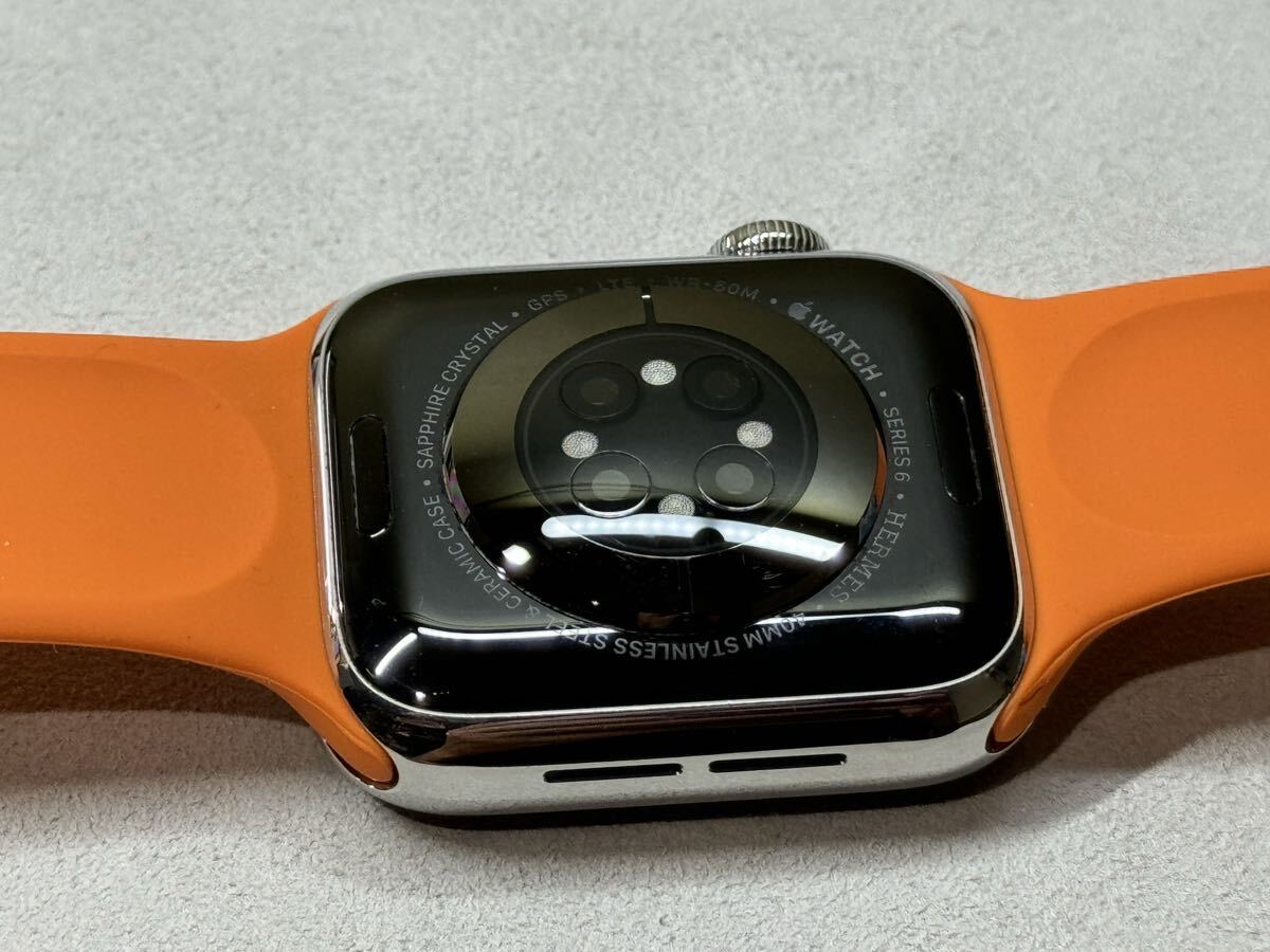 即決 美品 バッテリー100 Apple Watch series6 HERMES 40mm 即決 美品 バッテリー100 Apple Watch series6 HERMES 40mm