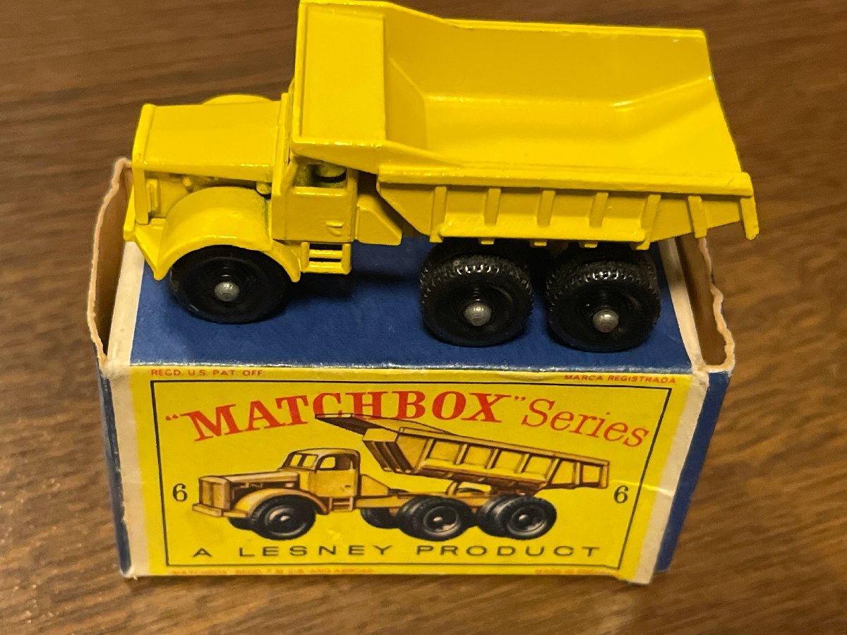 レズニー　マッチボックス　６　EUCLID QUARRY TRUCK　used 良品_画像1