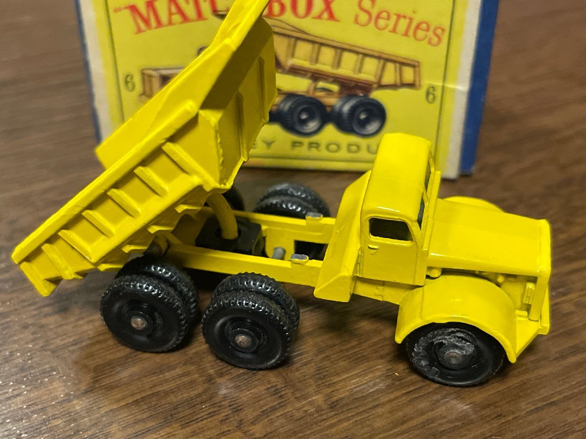 レズニー　マッチボックス　６　EUCLID QUARRY TRUCK　used 良品_画像2