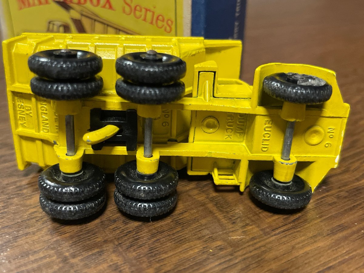 レズニー　マッチボックス　６　EUCLID QUARRY TRUCK　used 良品_画像3