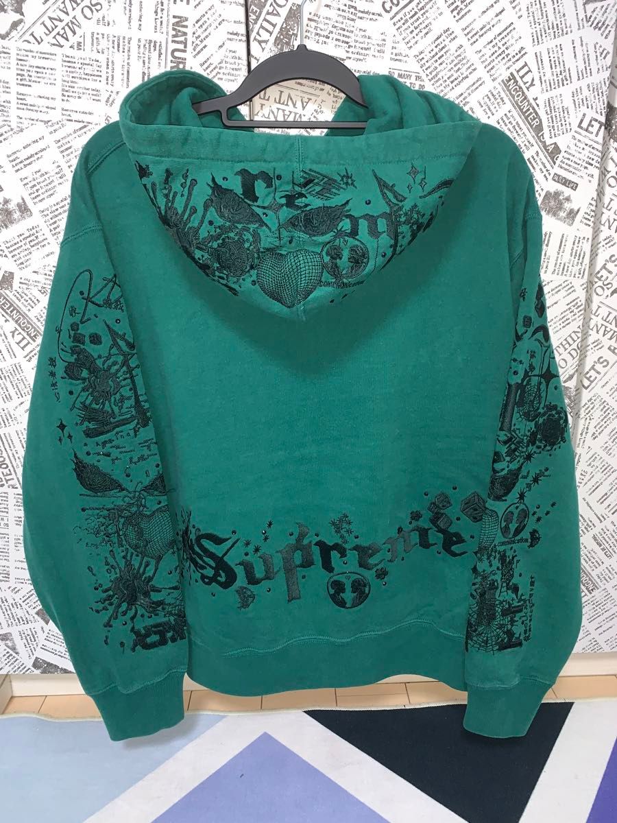 Supreme AOI zip up hooded sweatshirt スウェット ジップ Supreme AOI zip up hooded sweatshirt スウェット ジップ