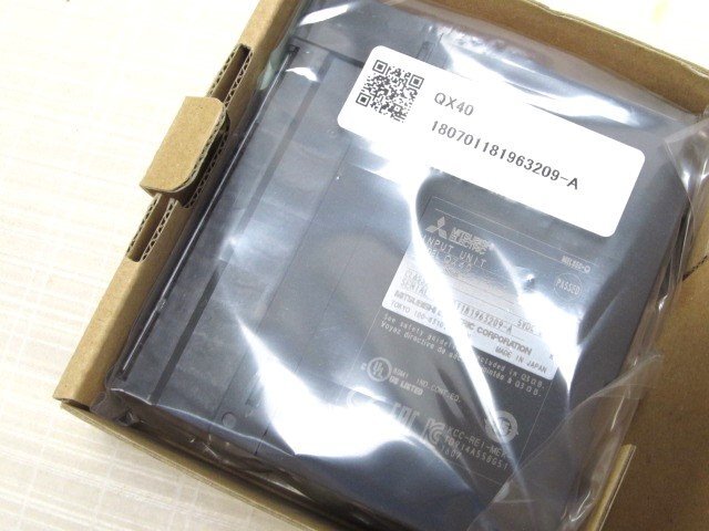 ★新品 三菱 QX40 MELSEC-Q 入力ユニット MITSUBISHI★A_画像3