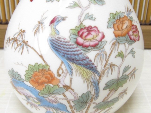 ★WEDGWOOD 一輪挿し 花瓶 KUTANI CRANE クタニクレーン ウェッジウッド★A_画像3