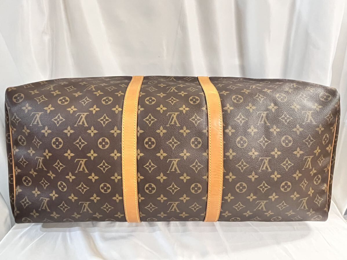 １円～ LOUIS VUITTON ルイ・ヴィトン キーポル６０ モノグラム ボストンバックの画像3