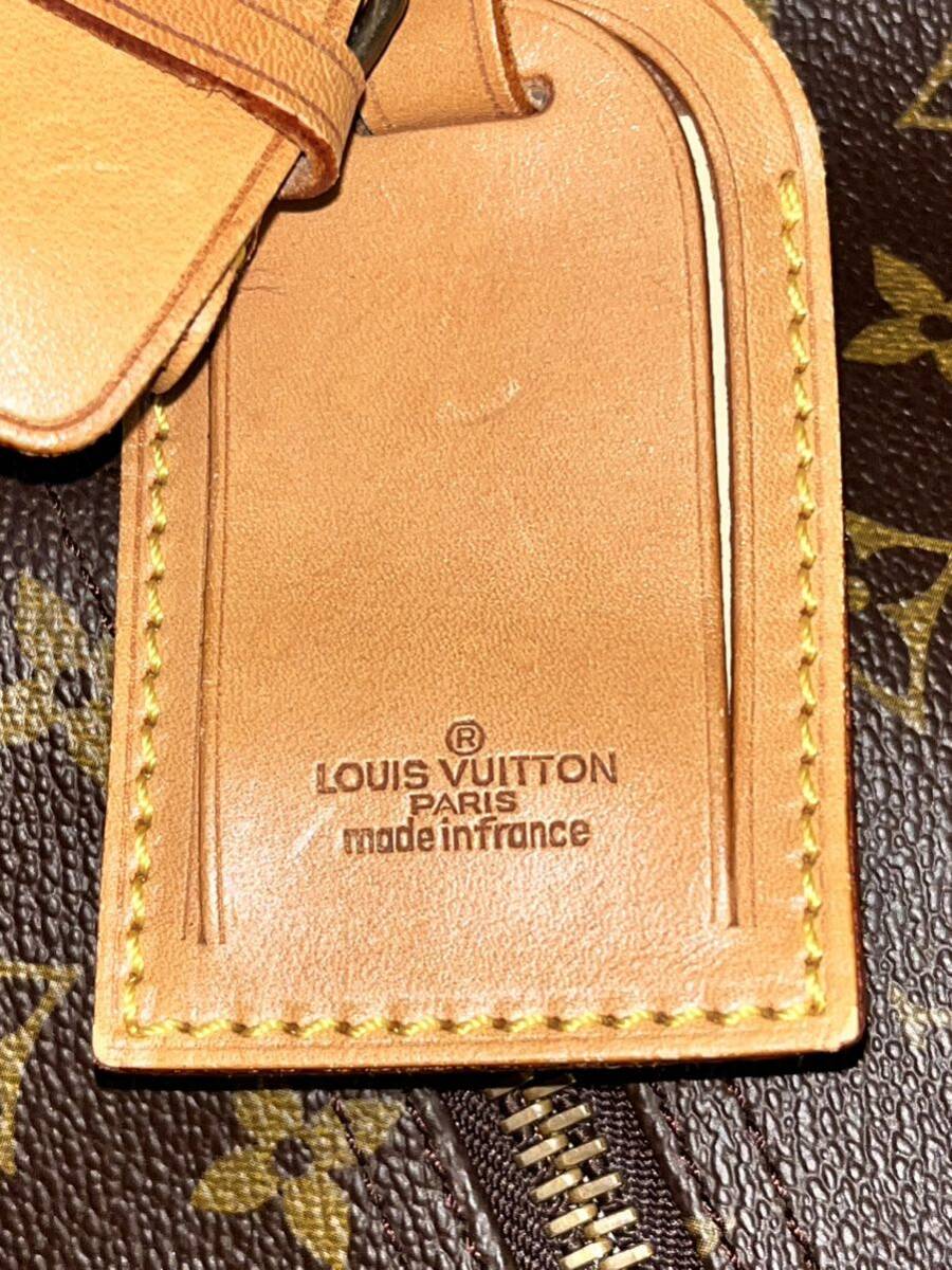 １円～ LOUIS VUITTON ルイ・ヴィトン キーポル６０ モノグラム ボストンバックの画像7