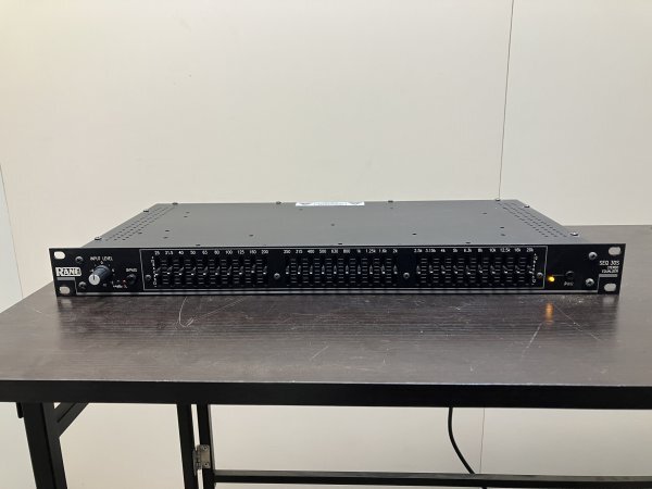 RANE lane stereo graphic equalizer SEQ30S operation verification ending Chiba prefecture Funabashi city three . pick up possible rack mount possible 