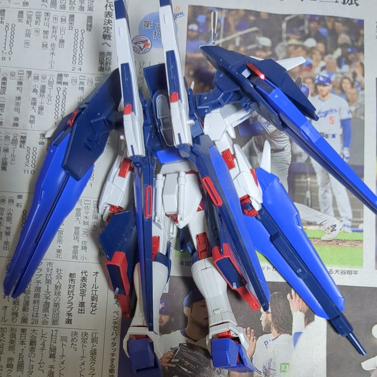 ガンプラhg　アメイジングストライクフリーダムガンダム