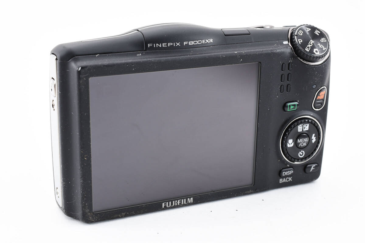 FUJIFILM FinePix F800EXR ブラック ★動作確認済み カビクモリなし 富士フィルム コンパクトデジタルカメラ A212_画像7