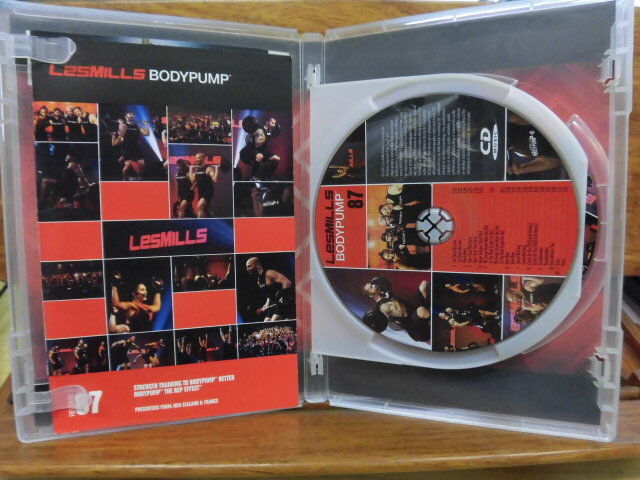 ★レスミルズ/87/CD DVD/LESMILLS BODYPUMP/ ボディパンプ/中古保管品★_画像2