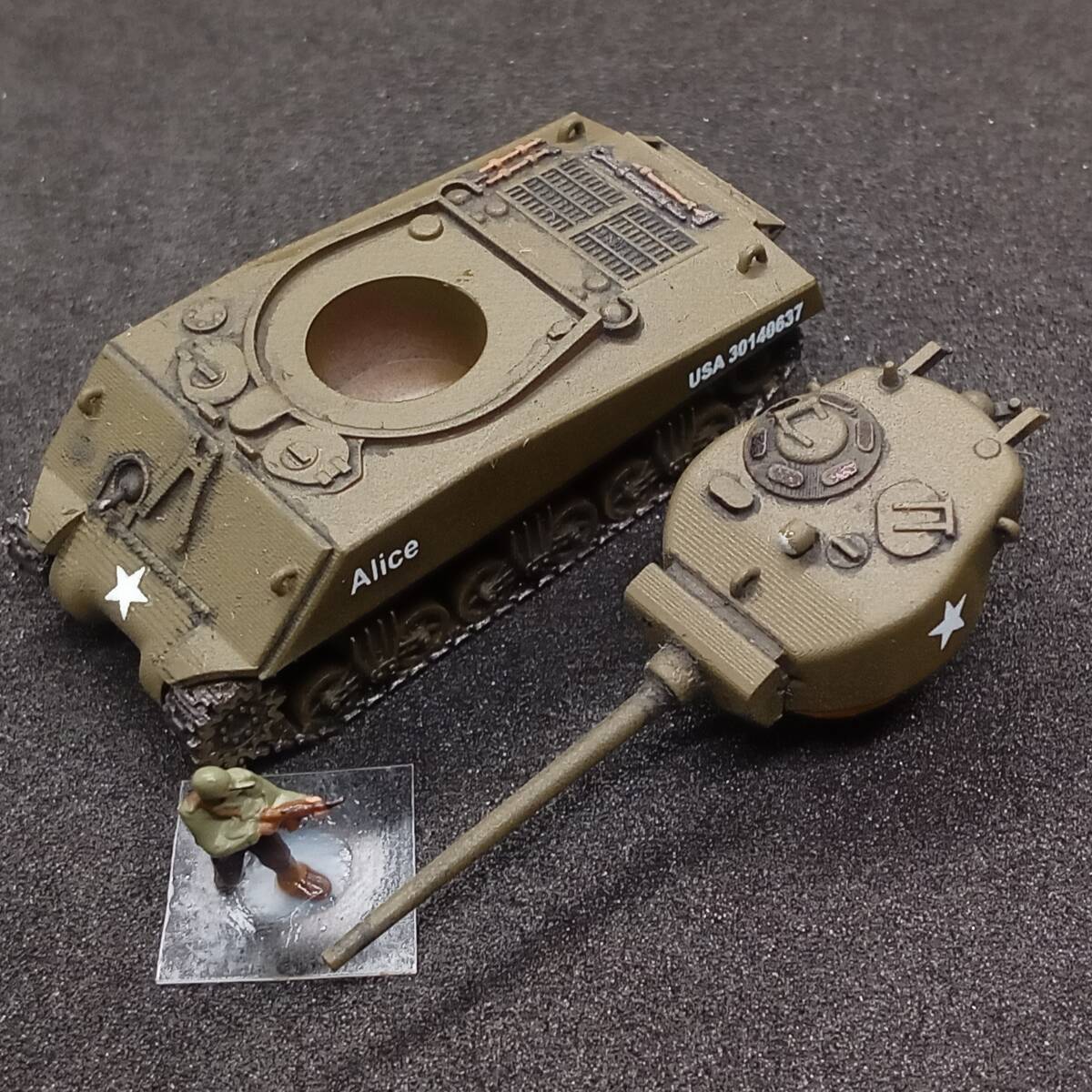 ○完成品1/144 M4A3E2ジャンボ戦車.長砲身76mm砲搭載型,”重装甲タイプのM4シャーマン戦車!”.アメリカ,WW2 ,echokou1989製,自作ver 商品细节 | JDirectItems Auction | One Map by FROM JAPAN ○完成品1/144 M4A3E2ジャンボ戦車.長砲身76mm砲搭載型,”重装甲タイプのM4シャーマン戦車!”.アメリカ,WW2 ,echokou1989製,自作ver 商品细节 | JDirectItems Auction | One Map by FROM JAPAN