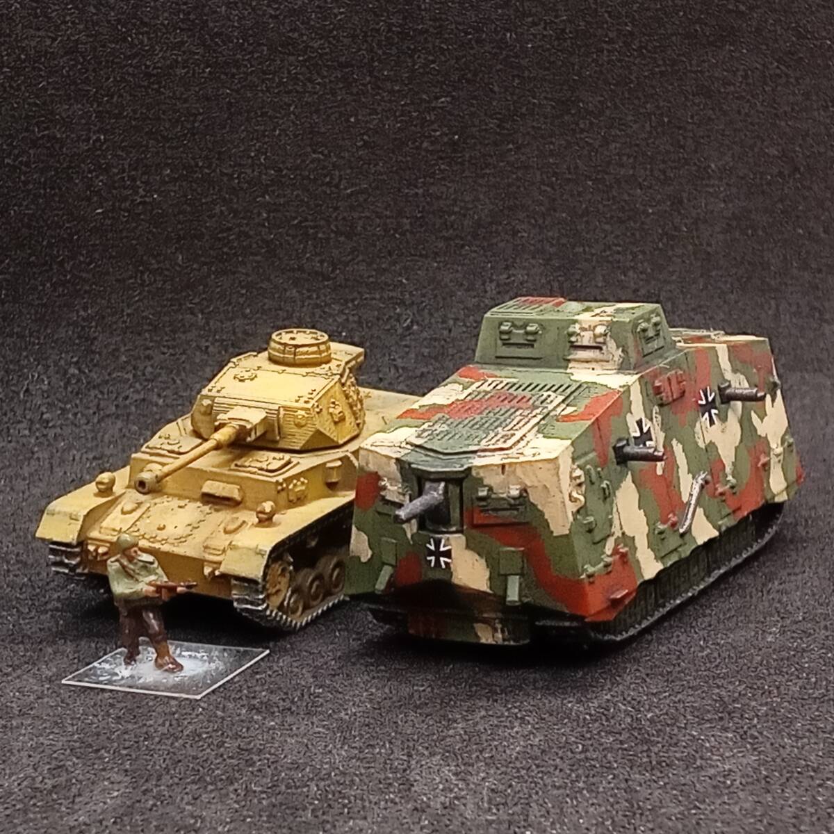 ○完成品1/144 A7V戦車,”ドイツ戦車、ここに誕生!ドイツ初の戦車!”,3色迷彩,WW1,HINODE製,自作ver item details | Yahoo! JAPAN Auction | One Map by FROM JAPAN ○完成品1/144 A7V戦車,”ドイツ戦車、ここに誕生!ドイツ初の戦車!”,3色迷彩,WW1,HINODE製,自作ver item details | Yahoo! JAPAN Auction | One Map by FROM JAPAN