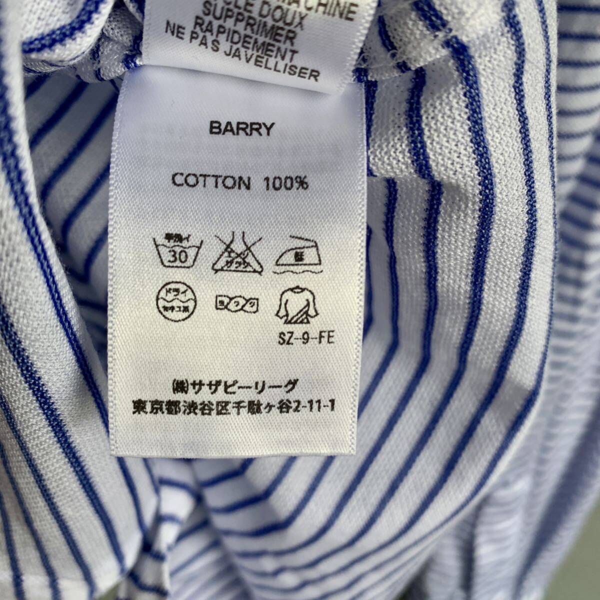 フランク&アイリーン トーマスメイソン 鹿の子地 シャツ Barry フランク&アイリーン トーマスメイソン 鹿の子地 シャツ Barry