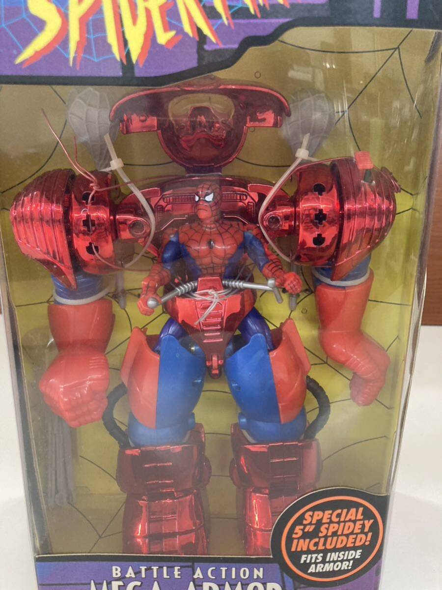 * Spider-Man mega armor - Battle action X-MEN Batman BATMANma- bell kena-benomuru burr n toy biz figure 
