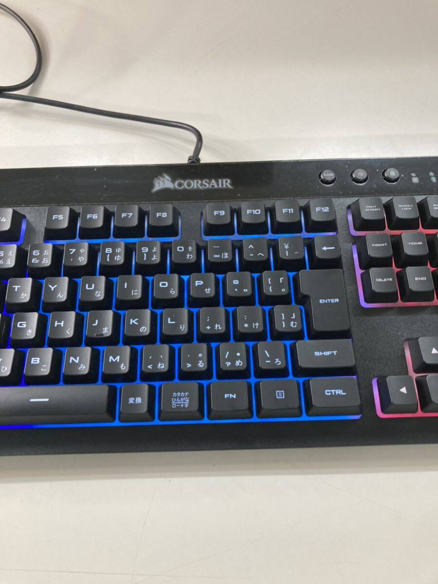 ★ Corsair Gaming K55 RGB Keyboard USB Keyboard/鍵盤 キーボード RGP0031 ゲーミングキーボード の画像3