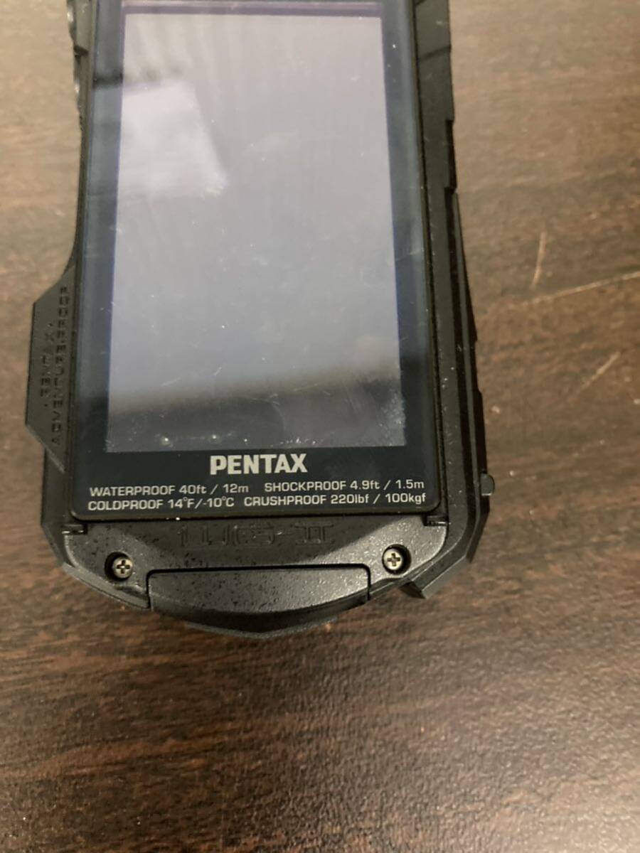 ★ PENTAX ペンタックス コンパクトデジタルカメラ Optio WG-2 GPS 防水 デジカメ 動作未確認 現状品の画像9