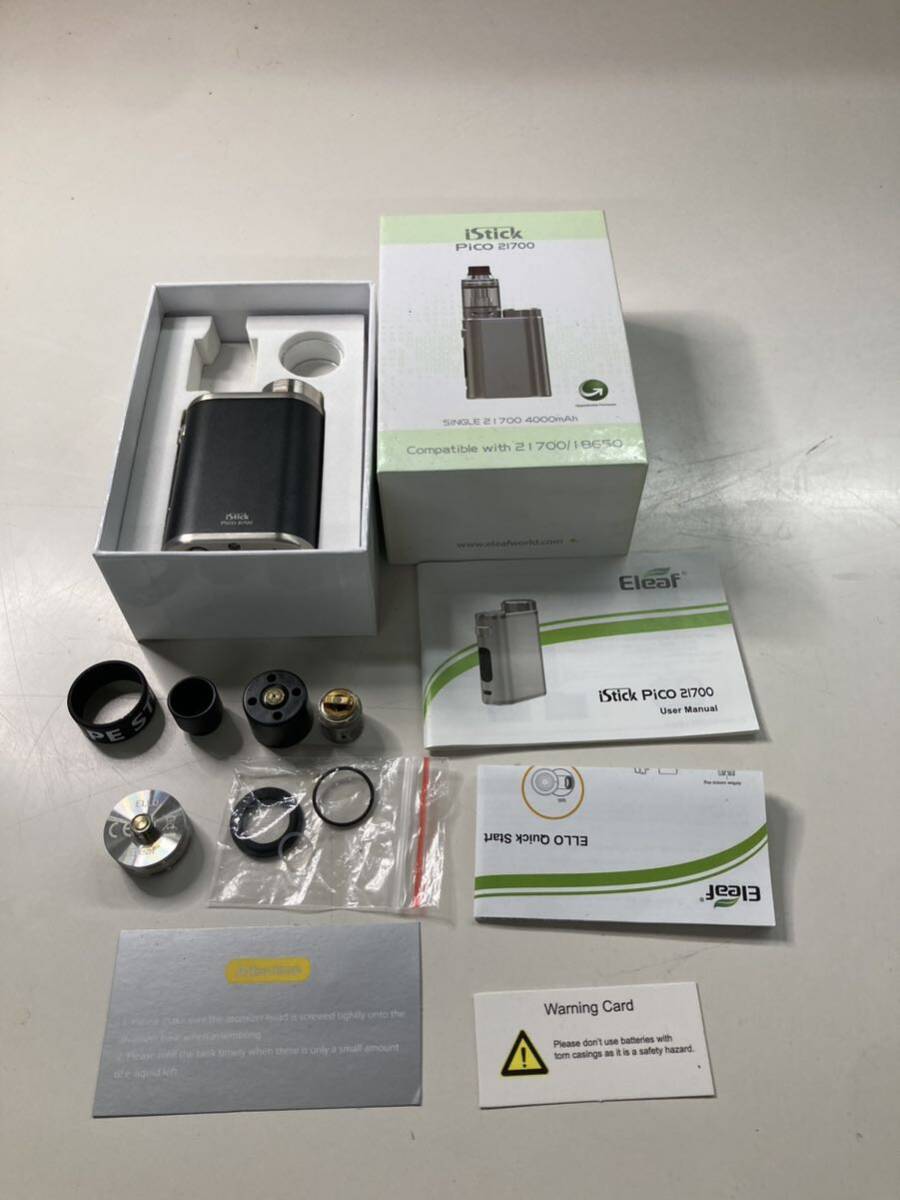 ★ istick pico 21700 ヴェポライザー 電子タバコ 電子喫煙具 喫煙グッズ Eleaf 4000mAh 愛煙家 の画像1