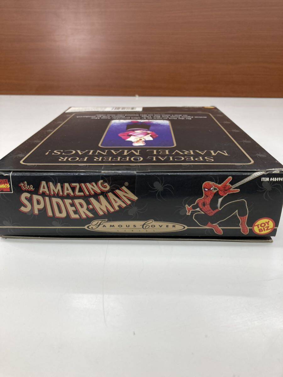 * игрушка biz1997 год 8"DOLL Человек-паук кукла способ action фигурка AMAZING SPIDER-MANma- bell FAMOUS COVER TOYBIZ