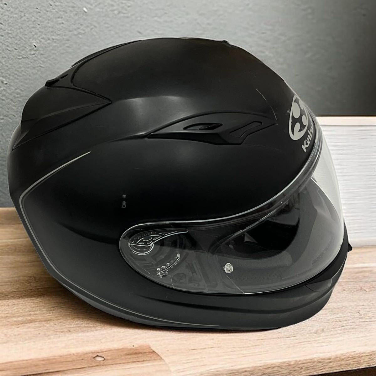 ＯＧＫ KABUTO / オージーケーカブト KAMUI2 フルフェイスヘルメット フラットブラック系 Mサイズ 全車種対応_画像3