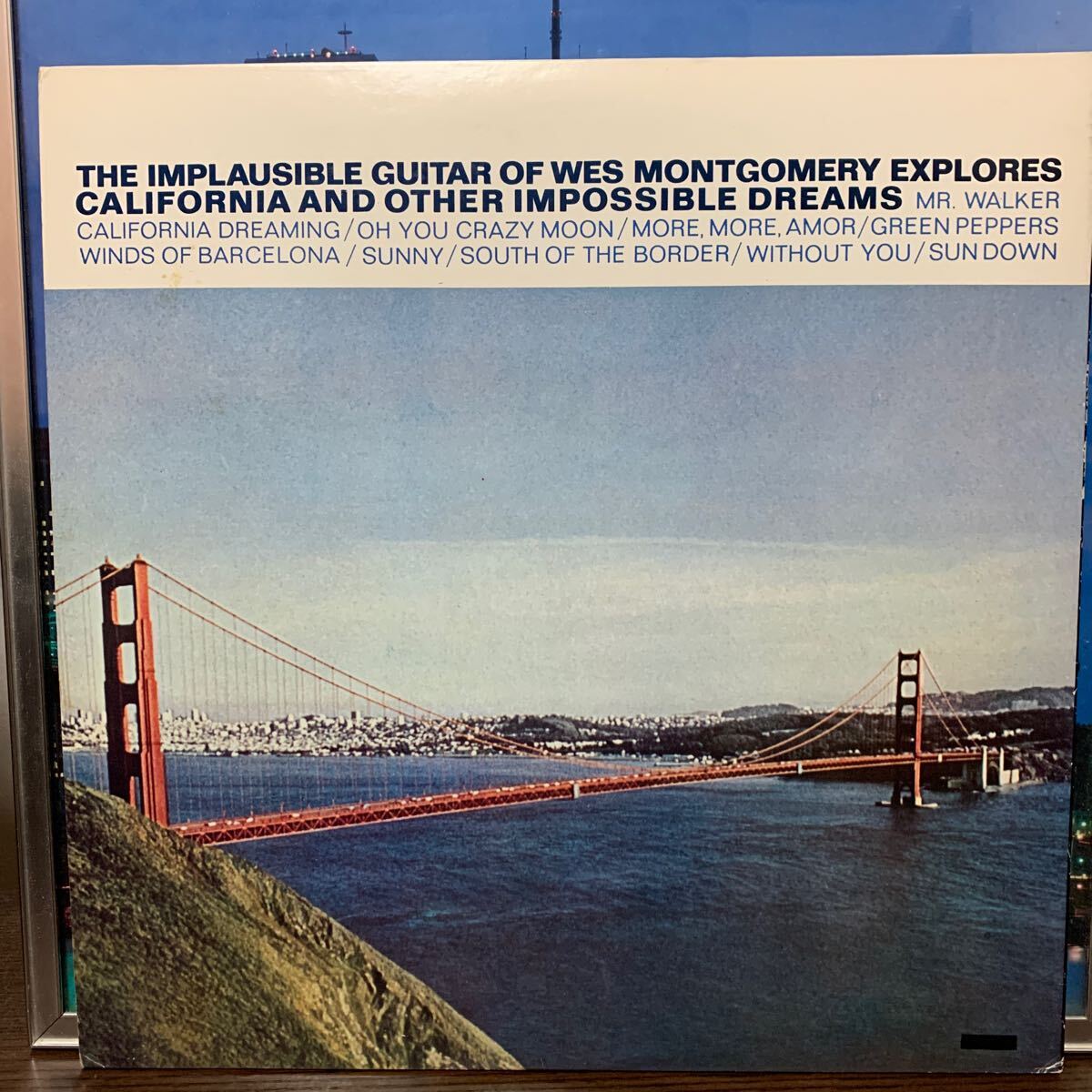 ウェス・モンゴメリーVerve人気盤！ Wes Montgomery／夢のカリフォルニアCalifornia Dreaming／1966年の画像3