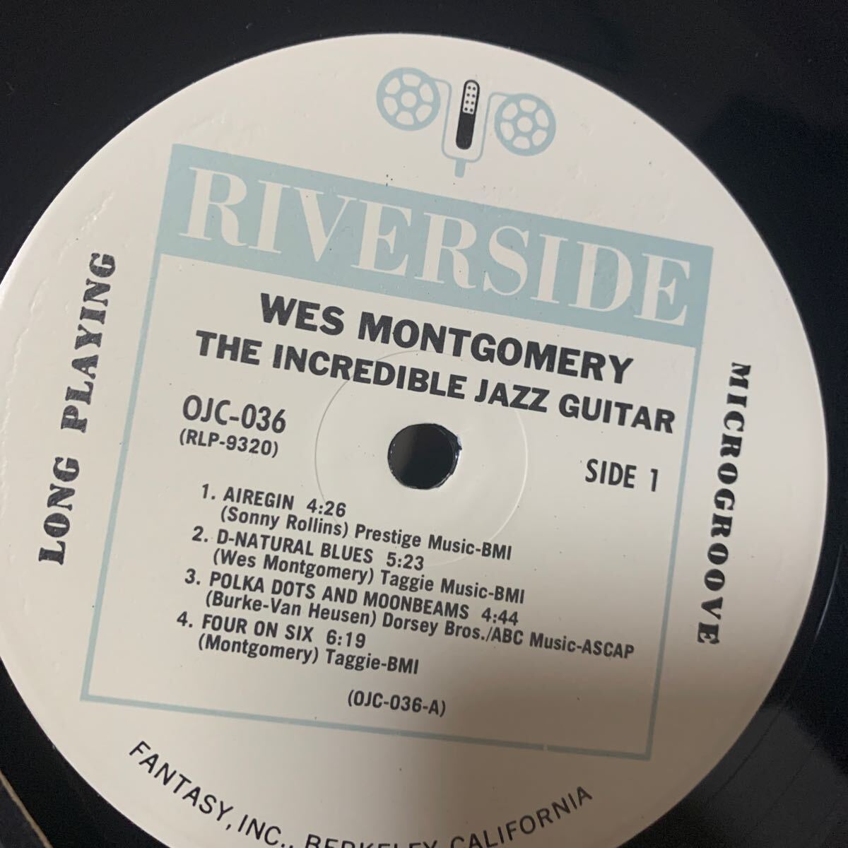 ウェス・モンゴメリー／The Incredible Jazz Guitar of Wes Montgomery／Riverside／米OJC盤は今のうちに！シュリンク付き！_画像4