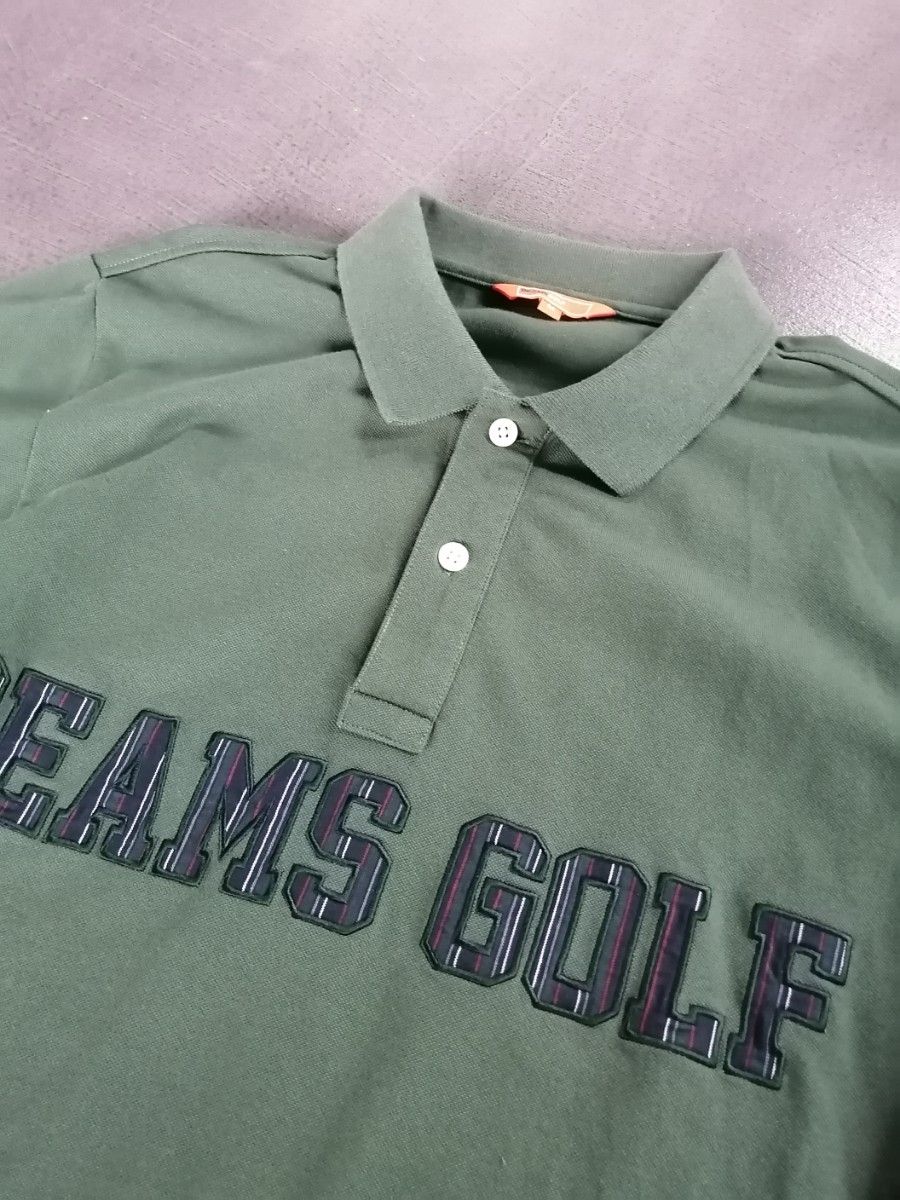 BEAMS GOLF ビームスゴルフ  ポロシャツ 七分袖 メンズM