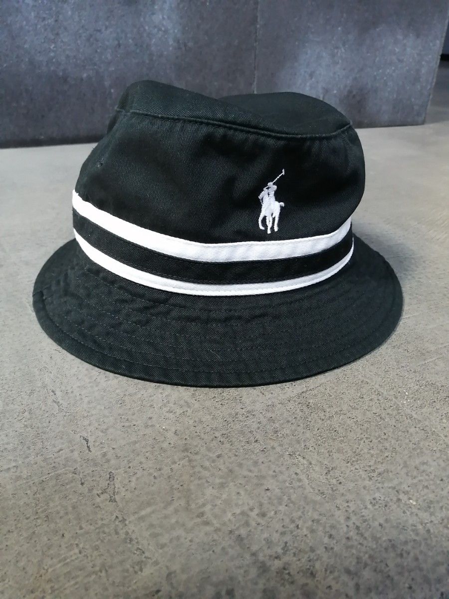 POLO RALPH LAUREN ポロラルフローレン バケットハット 帽子 M 58cm