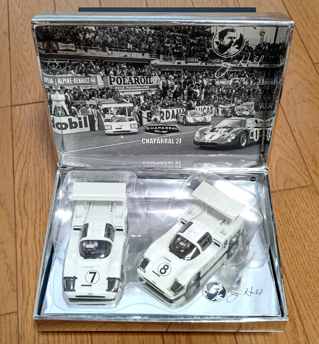 1/32 スロットカー MRRC Racing Legends Collection CHAPARRAL チャパラ 2台 未使用品 検索用 NISSAN TOYOTA LOTUS LOLA 希少 レア_画像1