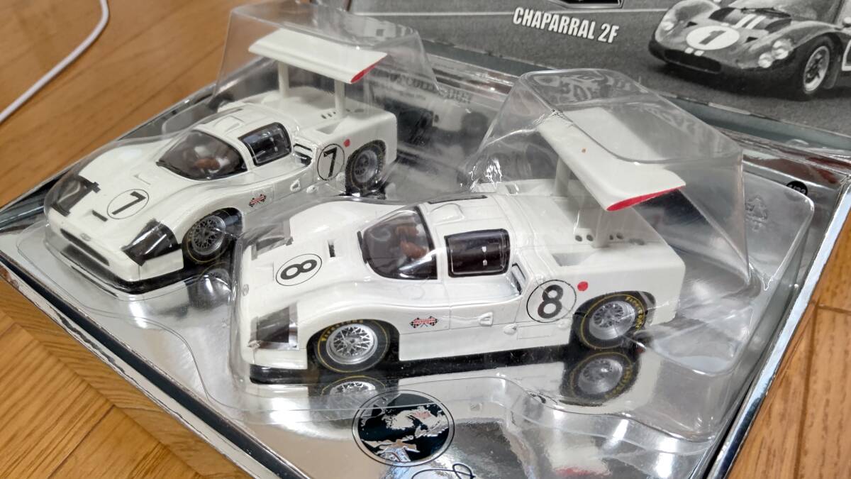 1/32 スロットカー MRRC Racing Legends Collection CHAPARRAL チャパラ 2台 未使用品 検索用 NISSAN TOYOTA LOTUS LOLA 希少 レア_画像3