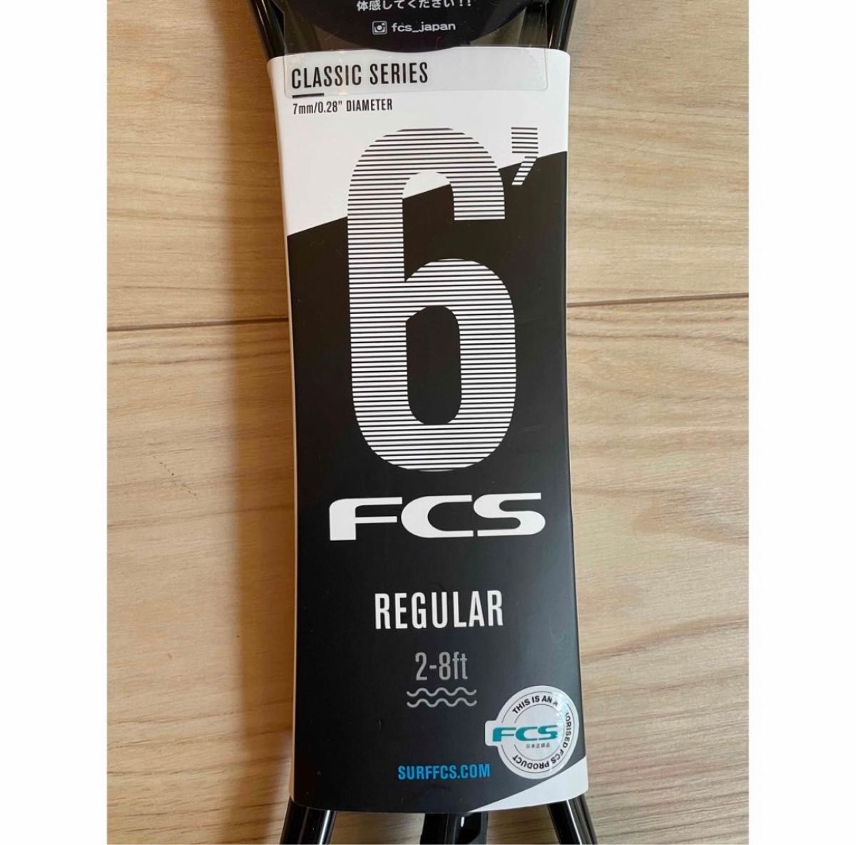 FCS 6’0 CLASSICリーシュコード新品正規販売店購入品、期間限定価格　新品