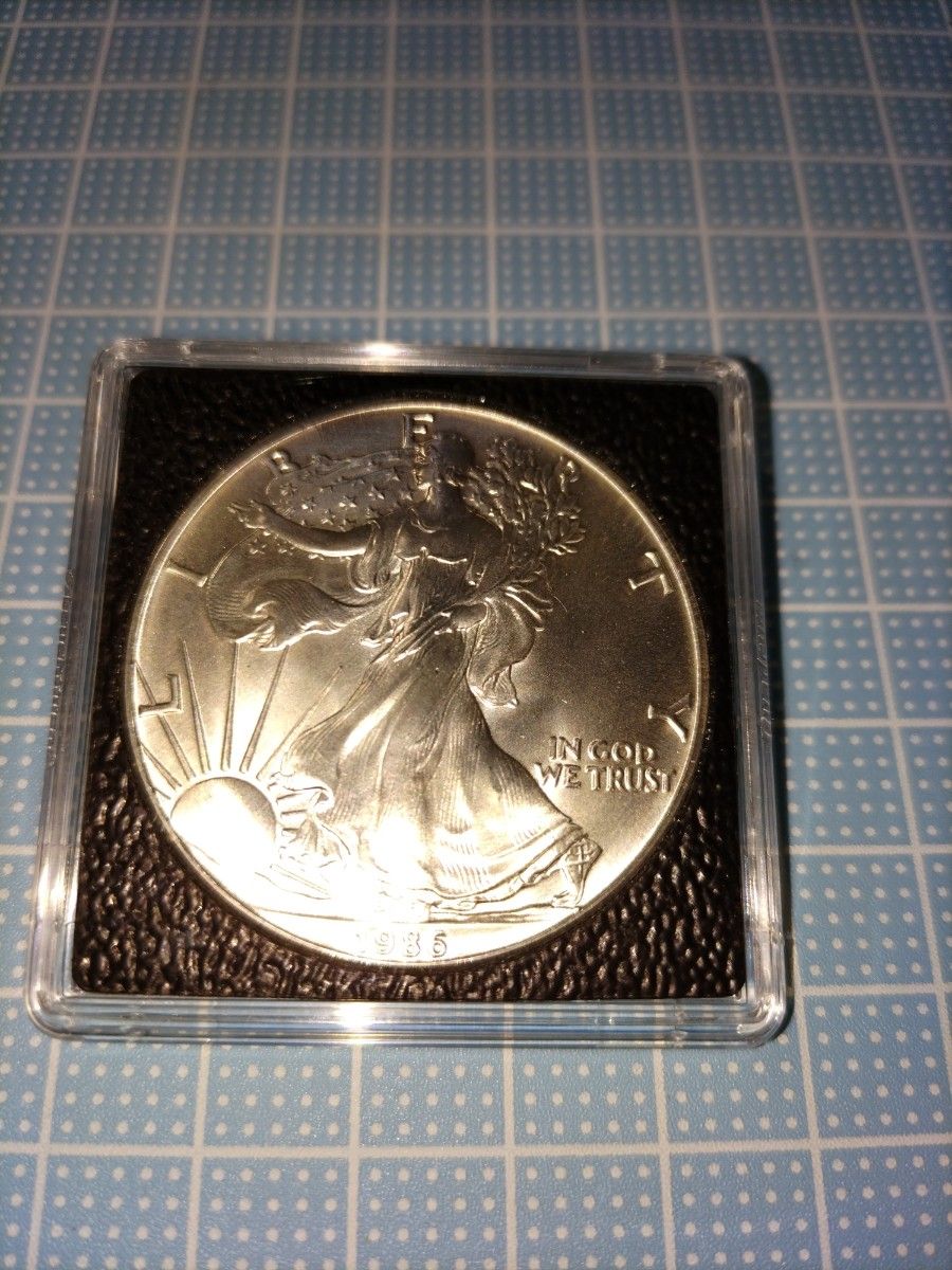 1986年Vintageアメリカンイーグル銀貨１オンス