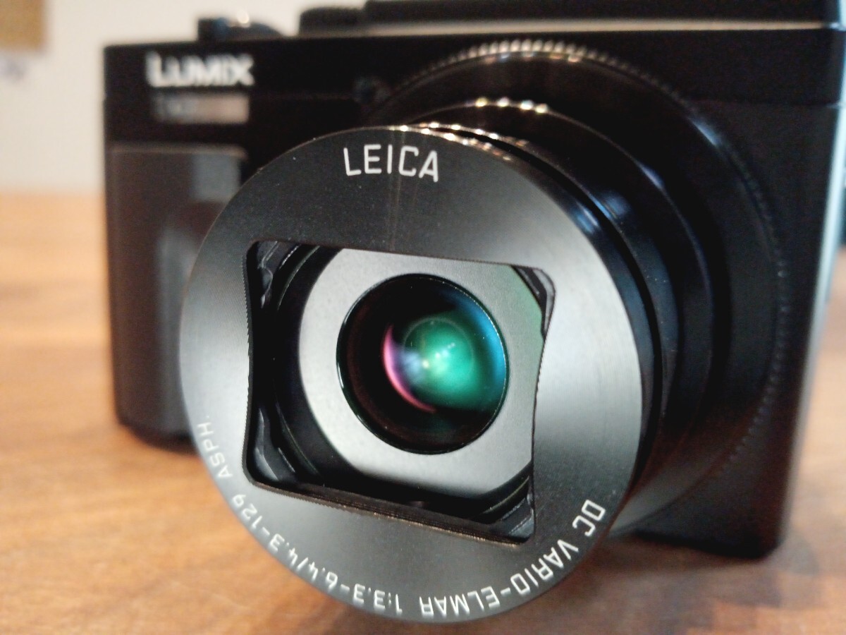【本革カメラケース付き】使用僅かな未使用級 LUMIX DC-TZ95【取説+元箱付き】_画像6
